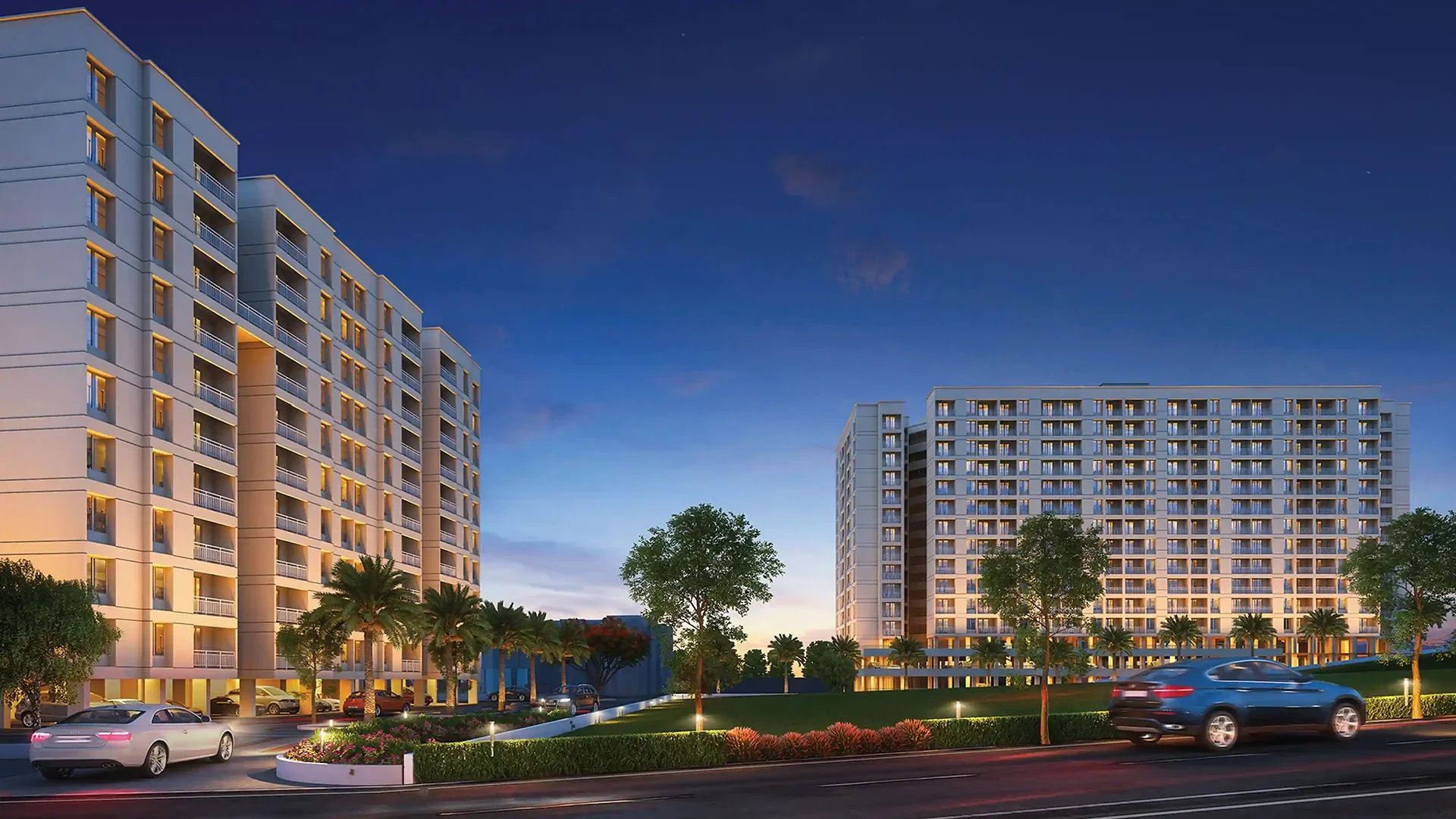 2 BHK flat project banner in Mohali showcasing modern residential apartments